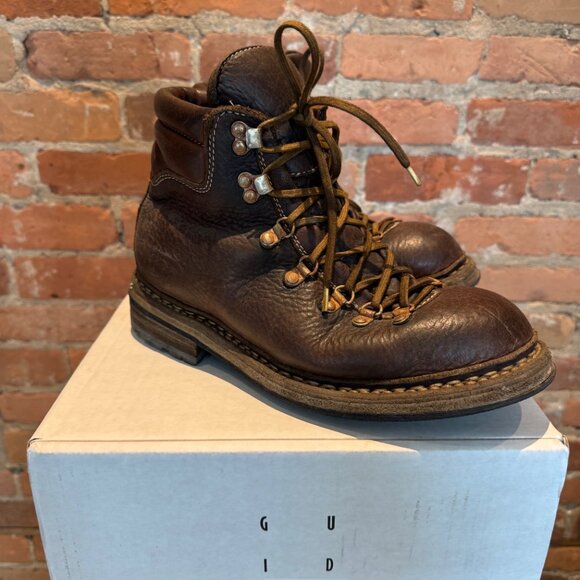 Guidi 19 Hiking Boots – Brown Full Grain Leather - Picture 3 of 5